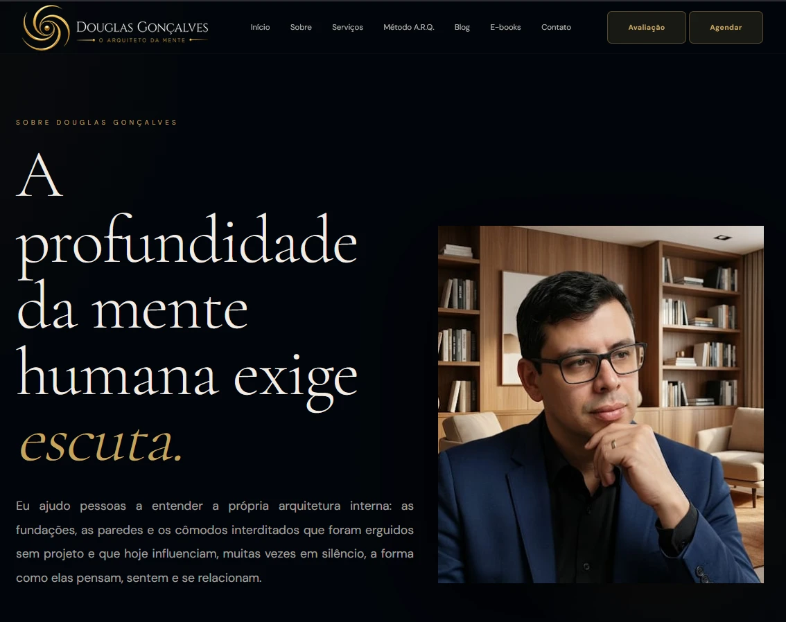 Douglas Gonçalves — Psicanalista & Hipnoterapeuta
